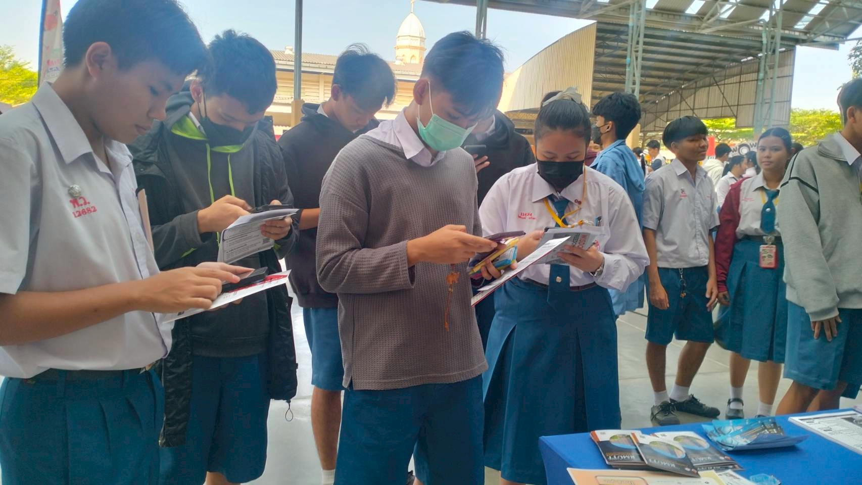 กิจกรรมแนะแนวการศึกษาและประชาสัมพันธ์หลักสูตร โรงเรียนพระวิสุทธิวงส์