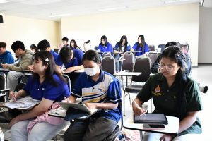 บรรยากาศการติวอบรม TOEIC คณะวิทยาศาสตร์ มทร.ธัญบุรี