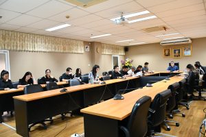 การประชุมหารือเกี่ยวกับการดำเนินงานโครงการประกวดโครงงานสหกิจ–วิทยาศาสตร์ดีเด่น (ระดับคณะ) ประจำภาคการศึกษา 1/2568