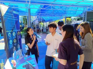 จกรรมแนะแนวการศึกษาและประชาสัมพันธ์หลักสูตร ณ โรงเรียนสารสาสน์วิเทศน์ คลองหลวง