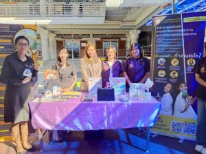 จกรรมแนะแนวการศึกษาและประชาสัมพันธ์หลักสูตร ณ โรงเรียนสารสาสน์วิเทศน์ คลองหลวง