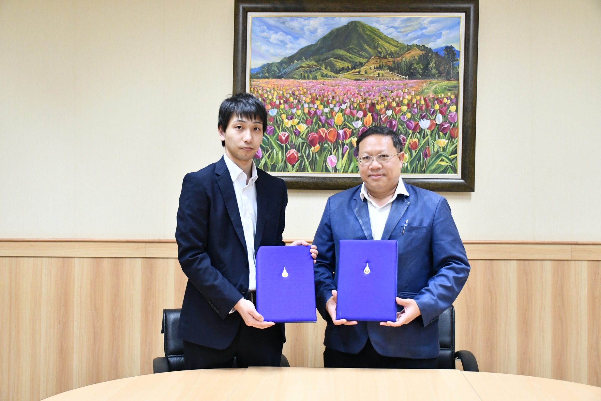 พิธีลงนามสัญญาความร่วมมือบริษัท อาซาฮี อินเทค (ไทยแลนด์) จำกัด