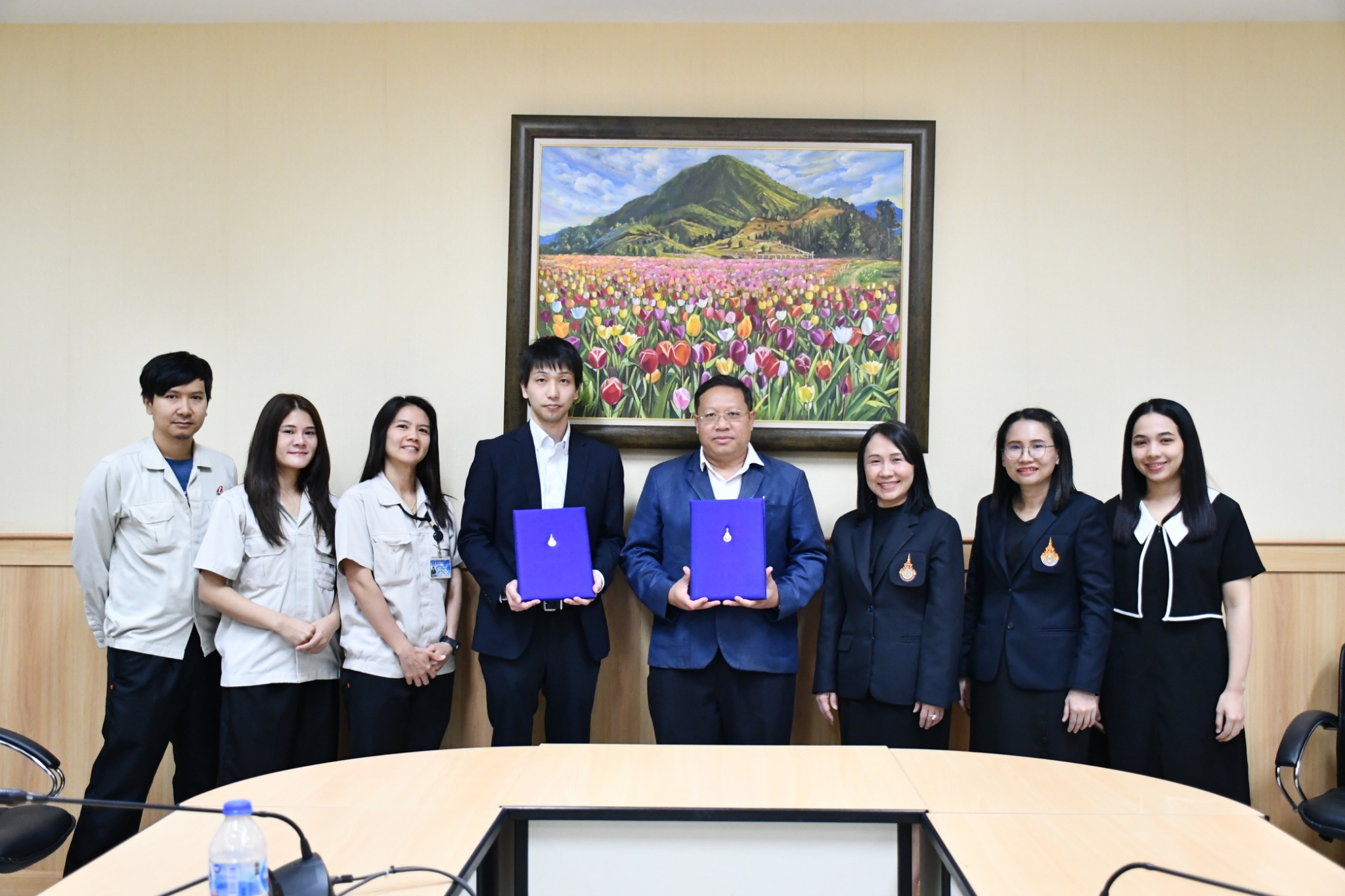 พิธีลงนามสัญญาความร่วมมือบริษัท อาซาฮี อินเทค (ไทยแลนด์) จำกัด