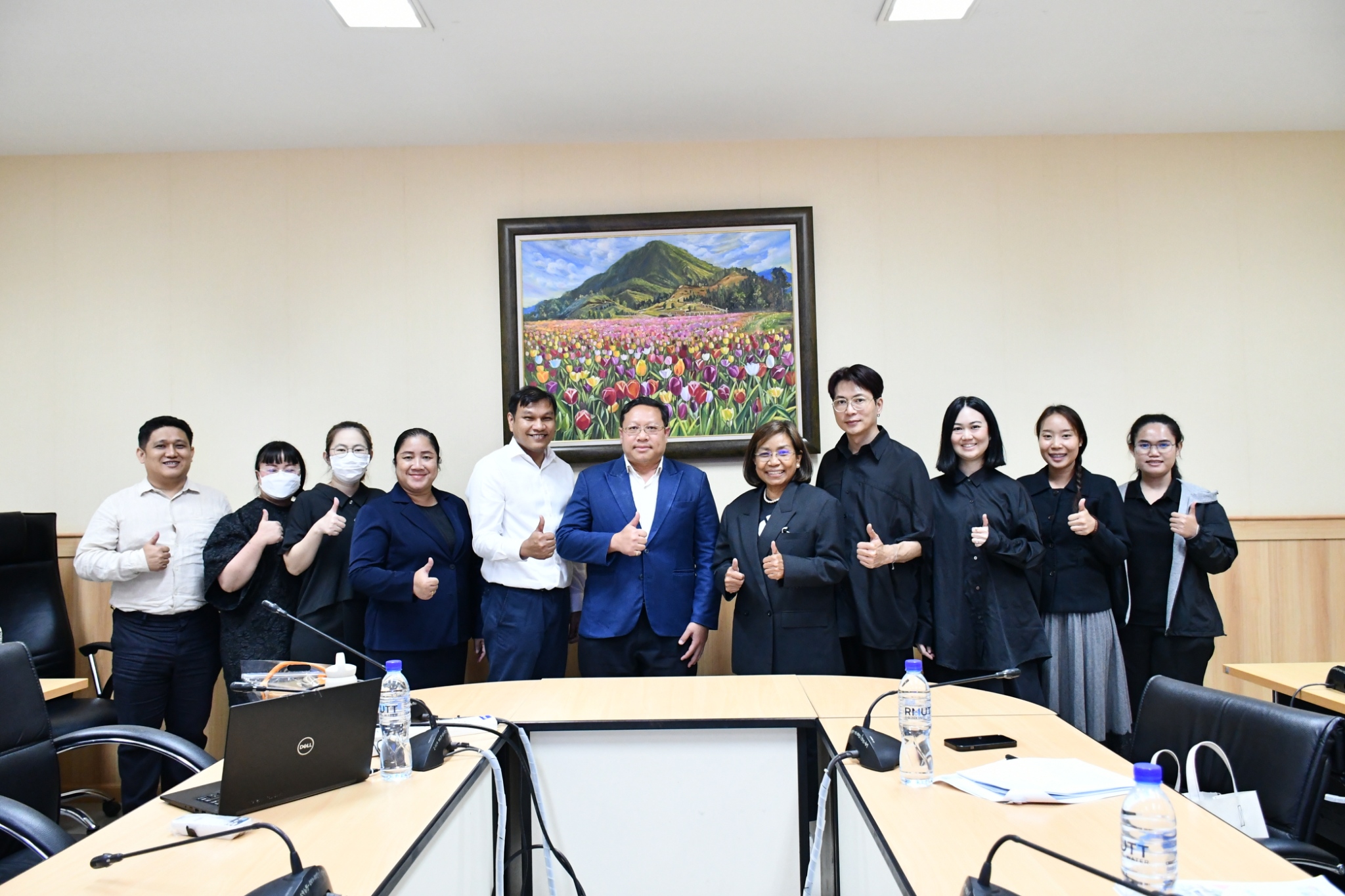 คณะวิทย์ฯ มทร.ธัญบุรี ต้อนรับคณะคหกรรมศาสตร์ ดูงานแผนกลยุทธ์และระบบ Sci-Dashboard