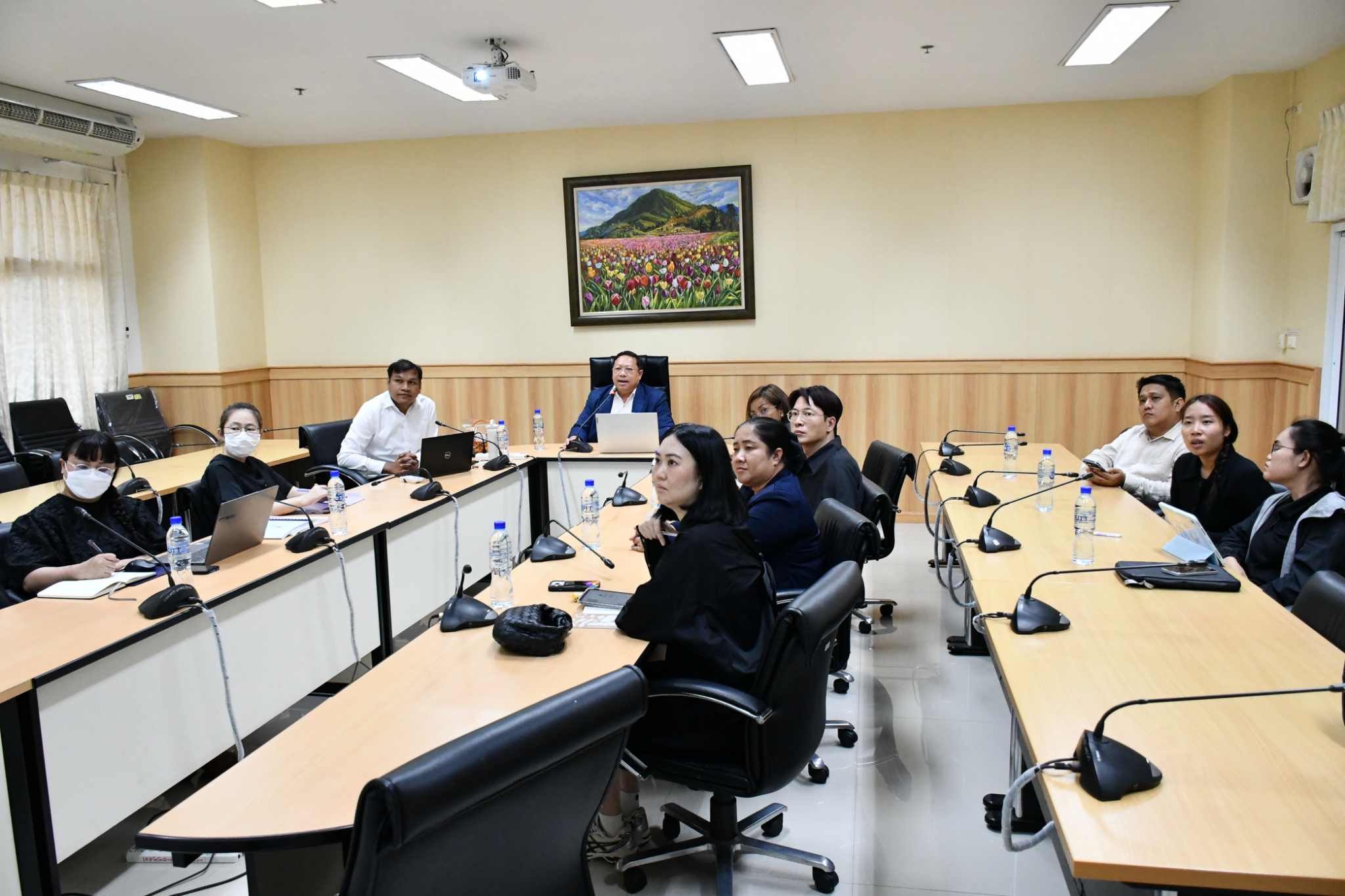 คณะวิทย์ฯ มทร.ธัญบุรี ต้อนรับคณะคหกรรมศาสตร์ ดูงานแผนกลยุทธ์และระบบ Sci-Dashboard