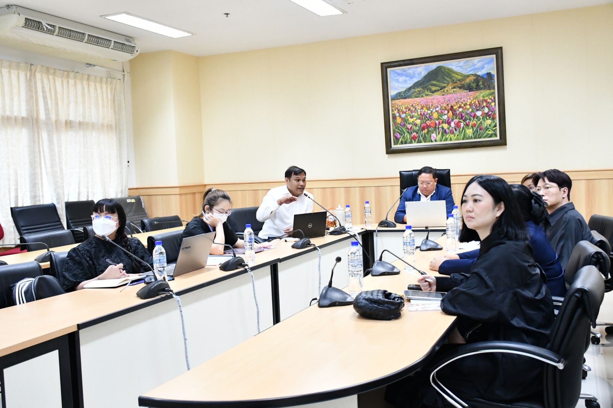 คณะวิทย์ฯ มทร.ธัญบุรี ต้อนรับคณะคหกรรมศาสตร์ ดูงานแผนกลยุทธ์และระบบ Sci-Dashboard