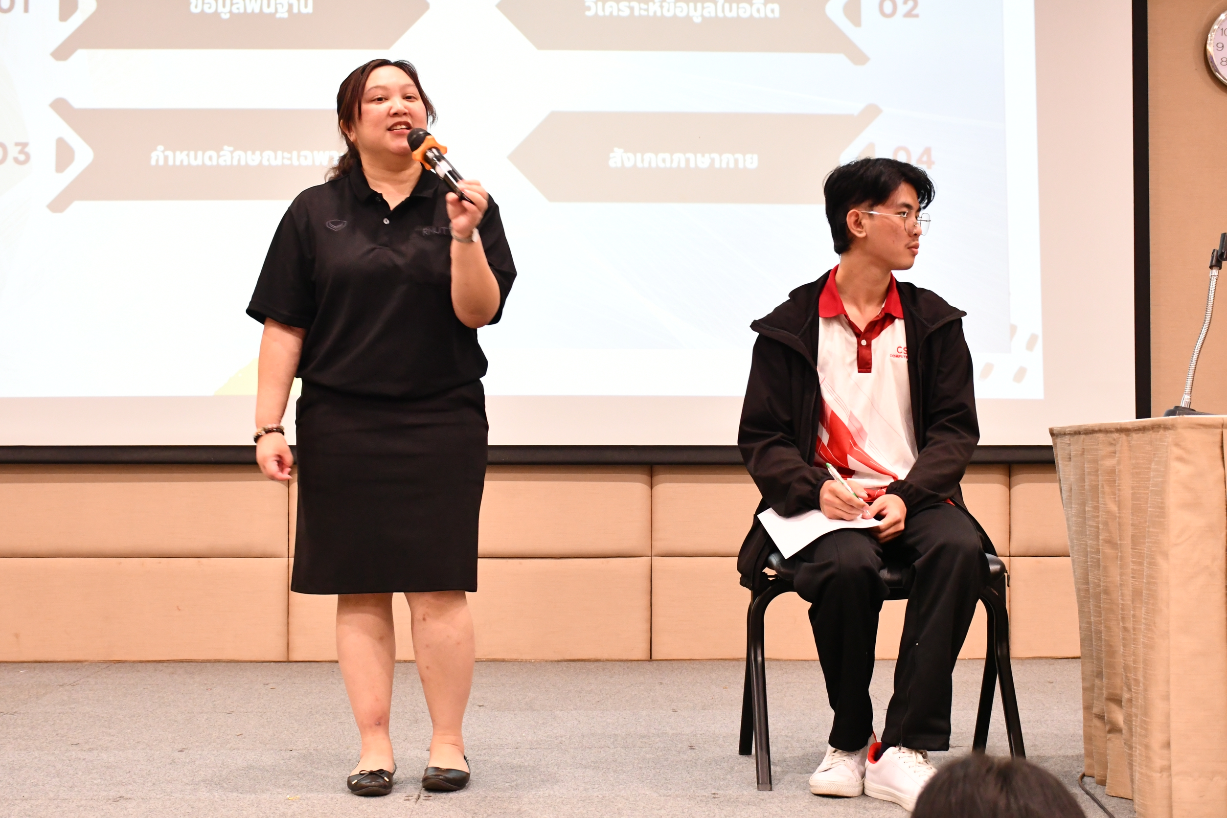 โครงการเตรียมความพร้อมสหกิจศุึกษา (CIE) หัวข้อบรรยาย “Soft Skills เพื่อความสำเร็จใน CWIE: การสื่อสาร การปรับตัว และความคิดสร้างสรรค์” และกิจกรรม “Think–Talk–Work: พัฒนาการสื่อสารและความคิดสร้างสรรค์ก่อนออก CWIE”