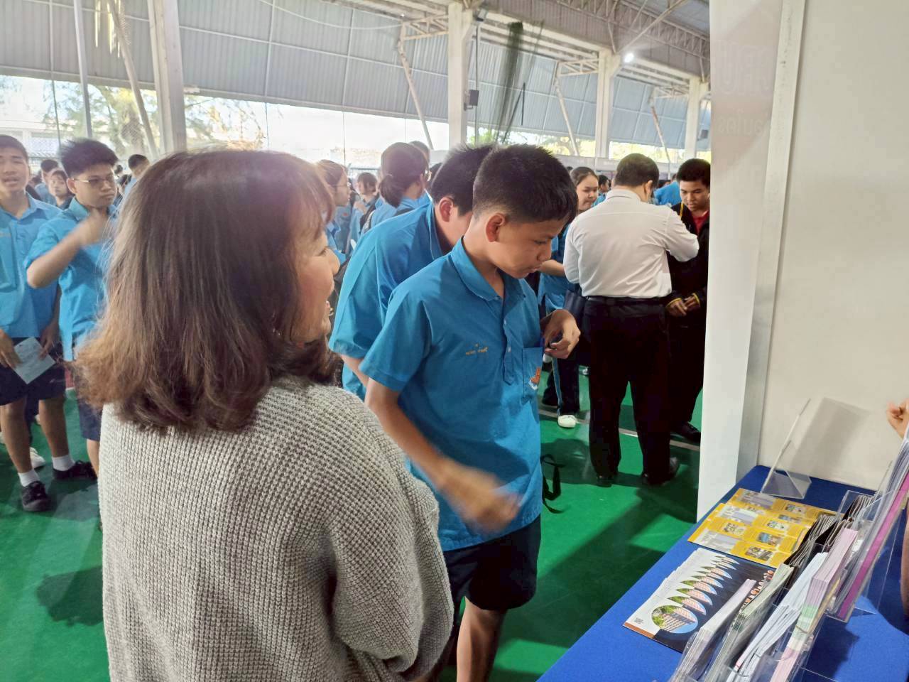 คณะวิทยาศาสตร์และเทคโนโลยี มทร.ธัญบุรี 🔬🎉 ร่วมกิจกรรมแนะแนวการศึกษาและประชาสัมพันธ์หลักสูตรและอาชีพ