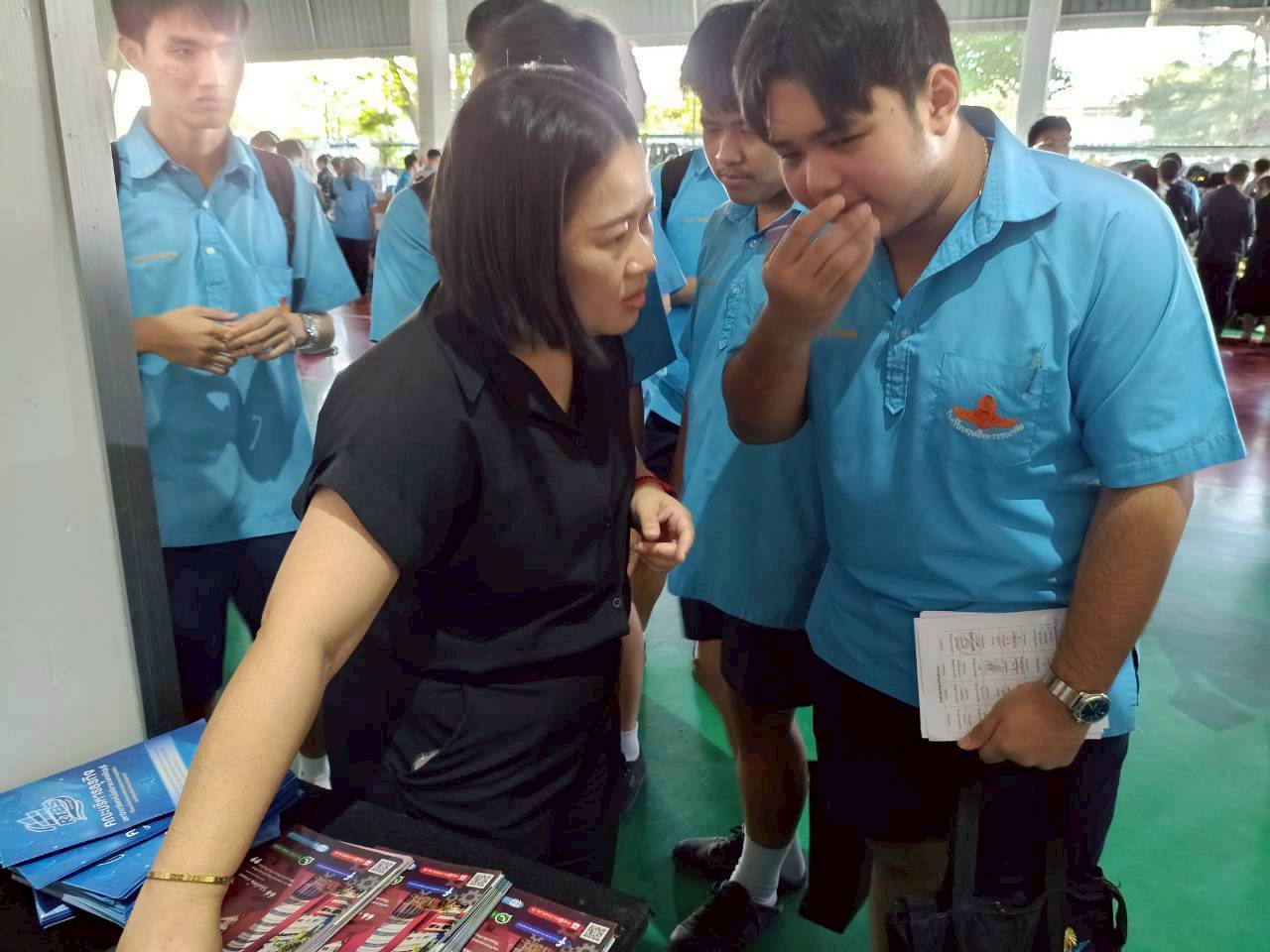 คณะวิทยาศาสตร์และเทคโนโลยี มทร.ธัญบุรี 🔬🎉 ร่วมกิจกรรมแนะแนวการศึกษาและประชาสัมพันธ์หลักสูตรและอาชีพ