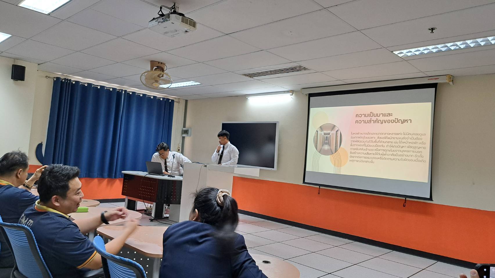 กิจกรรมแลกเปลี่ยนเรียนรู้โครงงานนักศึกษา ร่วมกับหลักสูตรเทคโนโลยีสารสนเทศ คณะวิทยาศาสตร์และเทคโนโลยีการเกษตร มหาวิทยาลัยเทคโนโลยีราชมงคลล้านนา ตาก