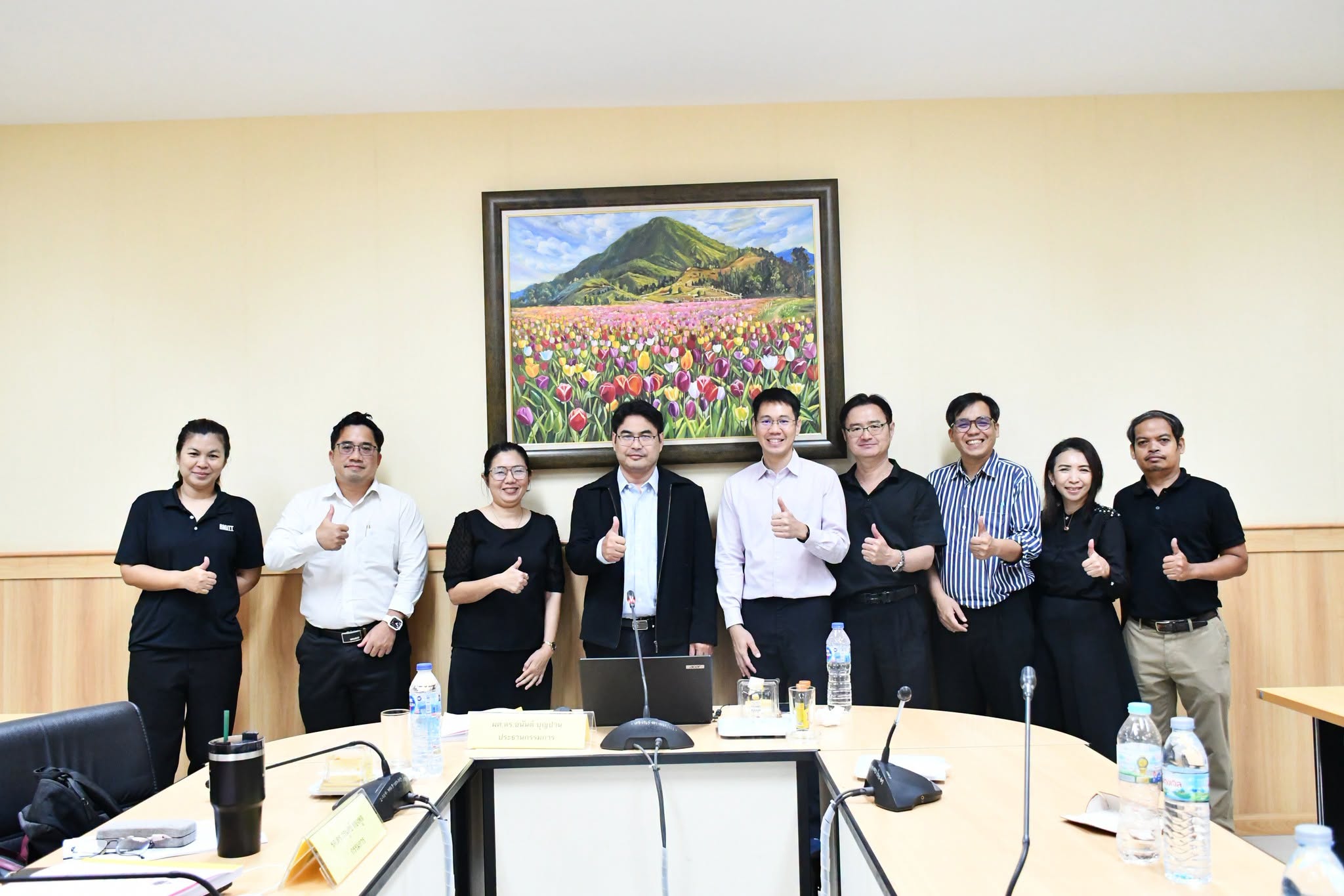 ตรวจประเมิน AUN-QA เคมีประยุกต์ มทร.ธัญบุรี