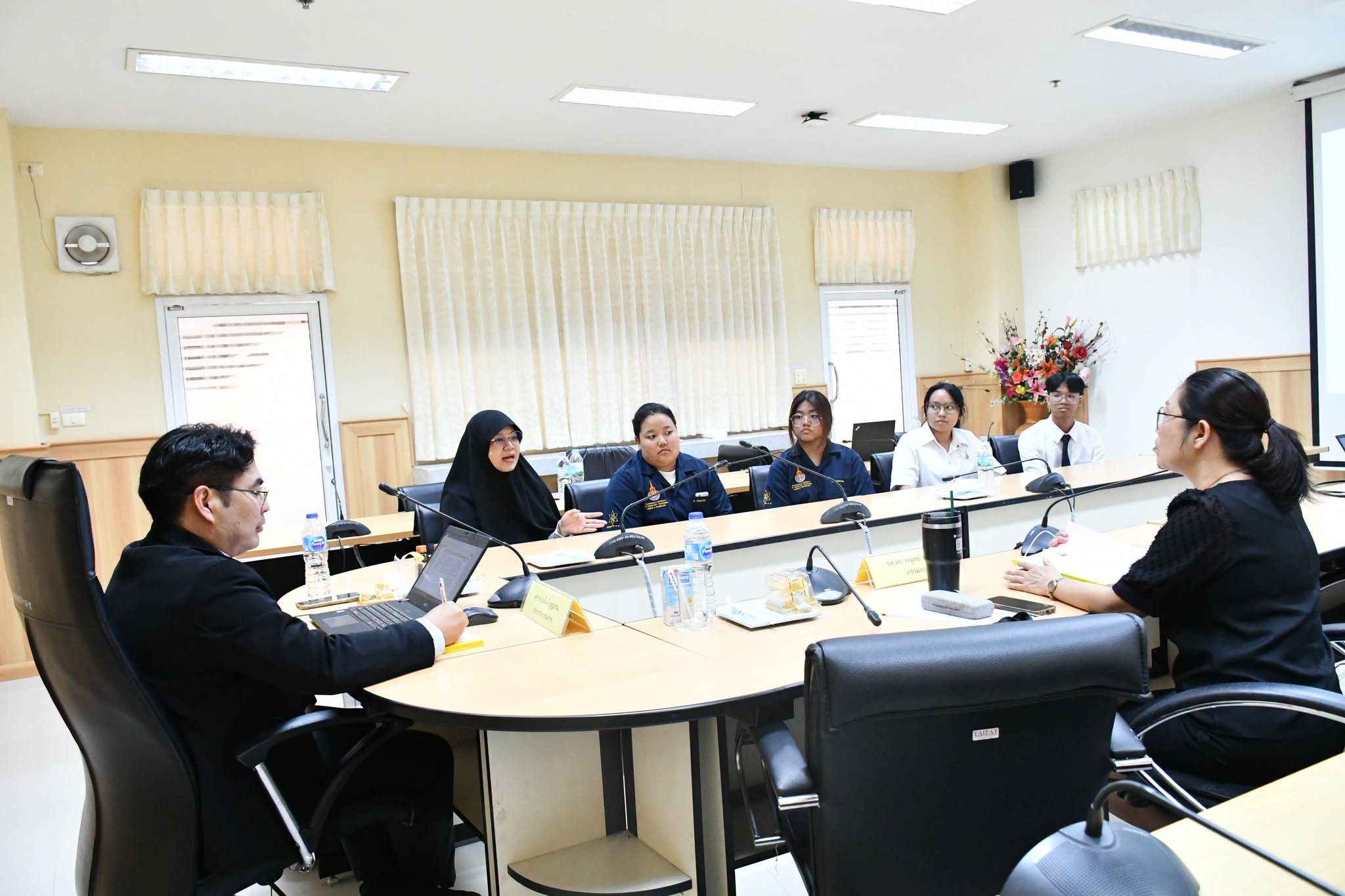 ตรวจประเมิน AUN-QA เคมีประยุกต์ มทร.ธัญบุรี