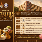 ขอเชิญร่วมทำบุญครบรอบคณะวิทยาศาสตร์ฯ มทร.ธัญบุรี