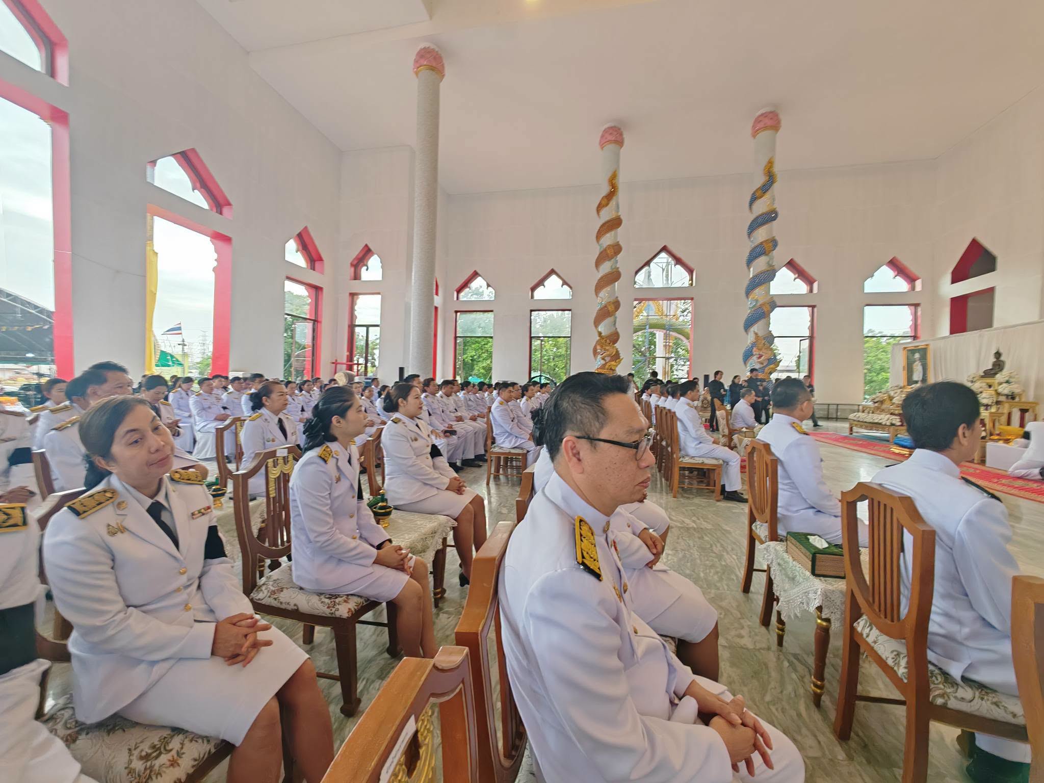 คณะวิทย์ฯ มทร.ธัญบุรี ร่วมพิธีบำเพ็ญกุศล 50 วัน