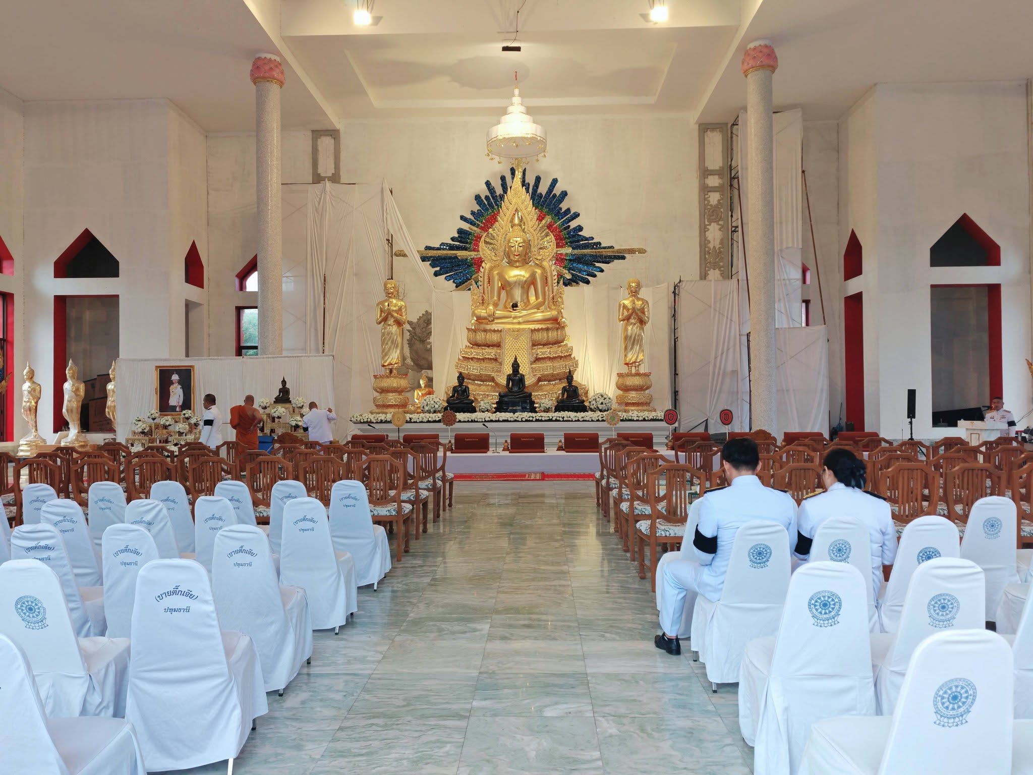 คณะวิทย์ฯ มทร.ธัญบุรี ร่วมพิธีบำเพ็ญกุศล 50 วัน