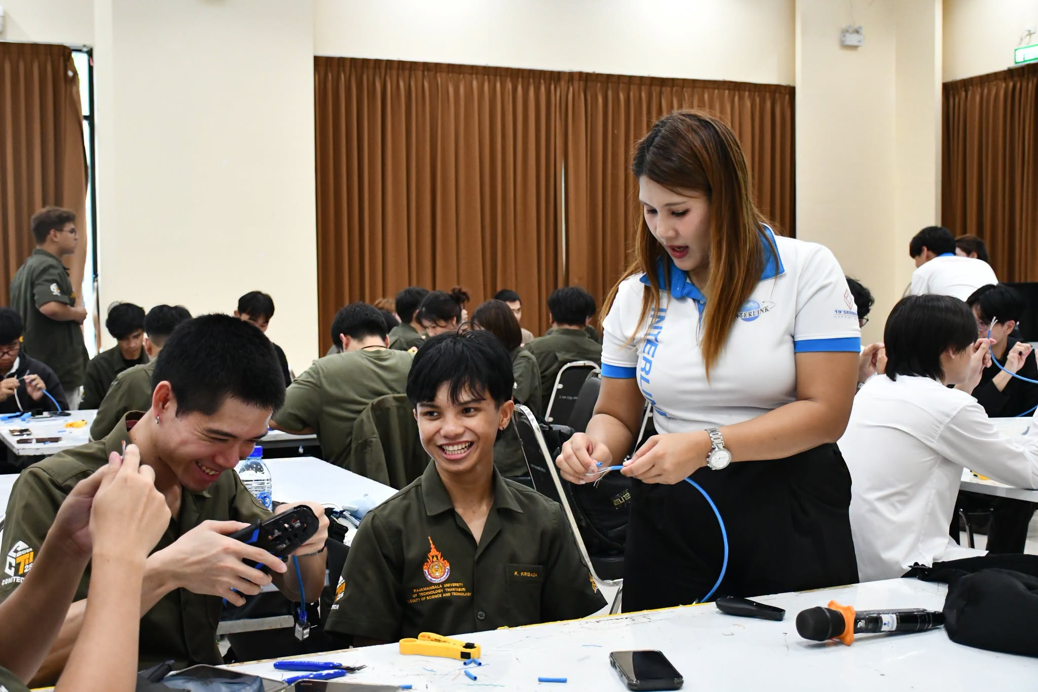 มทร.ธัญบุรี ร่วม อินเตอร์ลิ้งค์ฯ อบรมเครือข่ายคอมพิวเตอร์