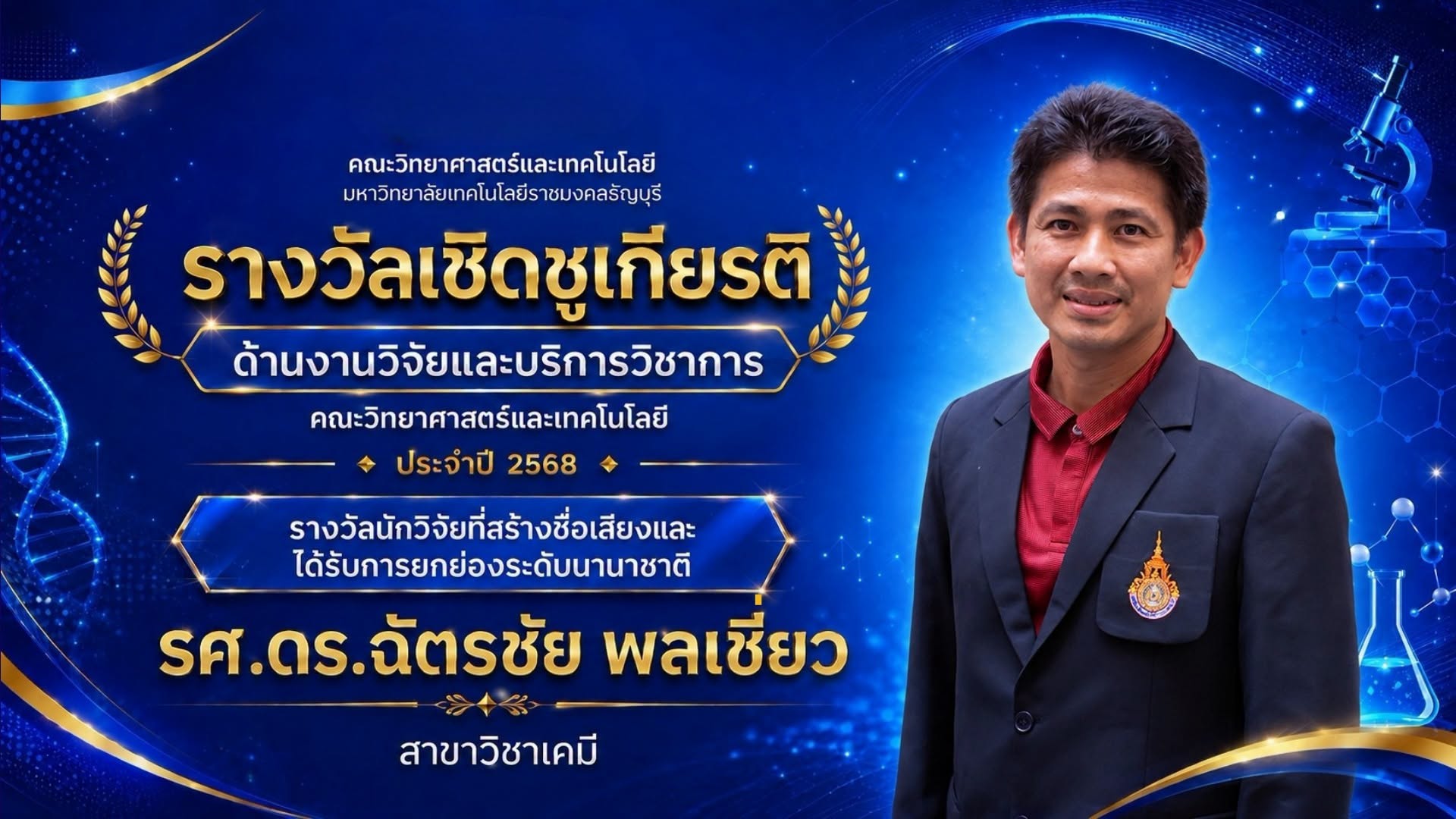 รางวัลเชิดชูเกียรติ ประจำปี 2568