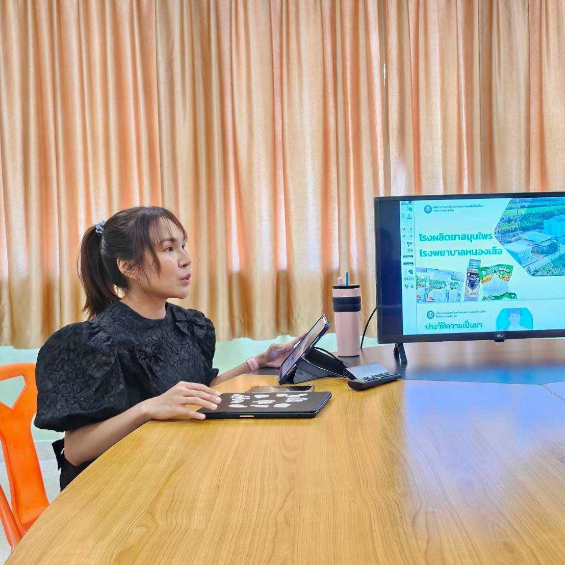 การประชุมหารือและเยี่ยมชมกระบวนการดำเนินงานของ ศูนย์แพทย์แผนไทย